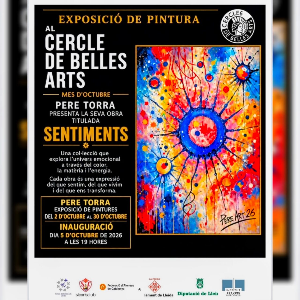 Exposició  «SENTIMENTS”, del Pere Torra