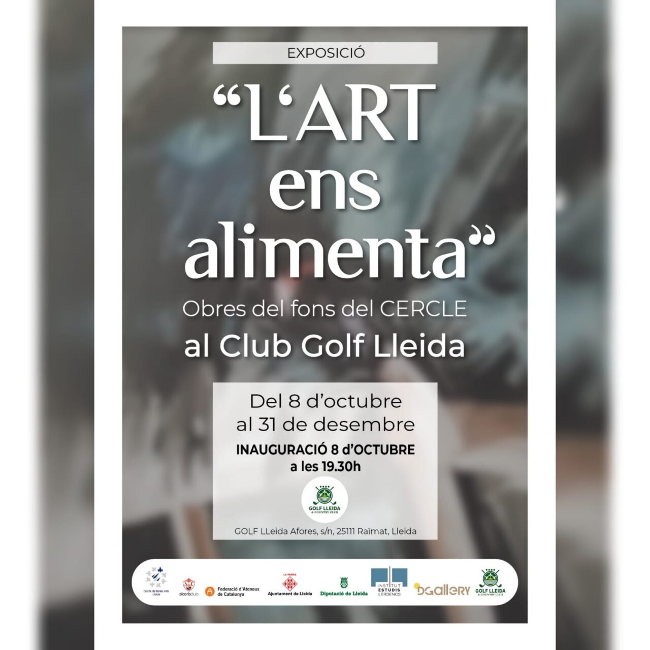 Obres del fons del Cercle al Club Golf Lleida