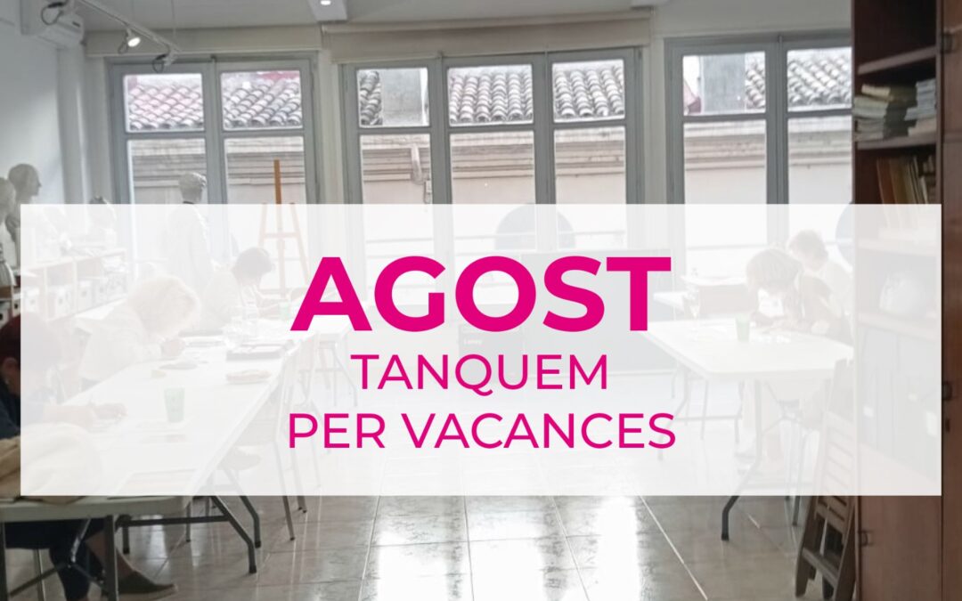 Agost tancat per vacances